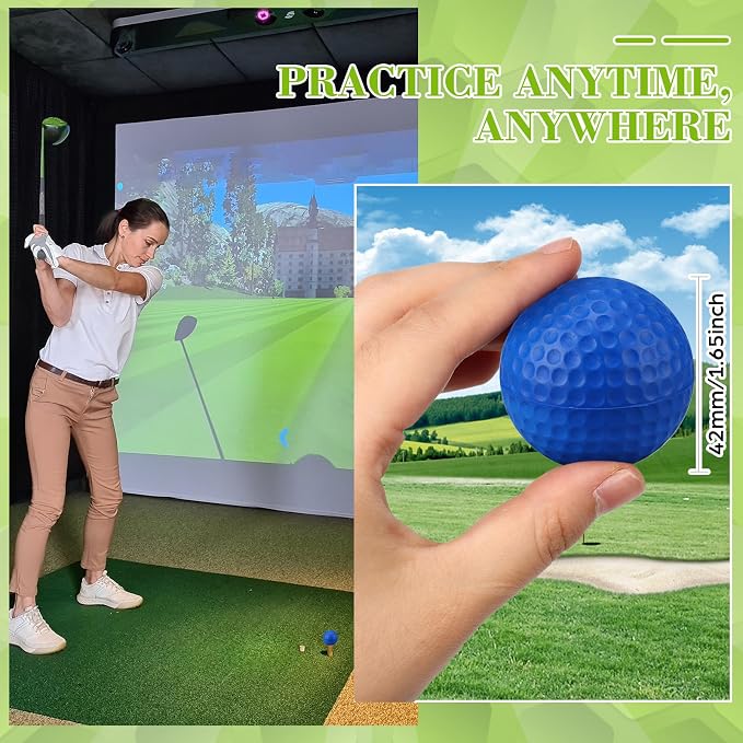 12 Pcs Foam Golf Practice Balls Soft Foam Balls - Image 4