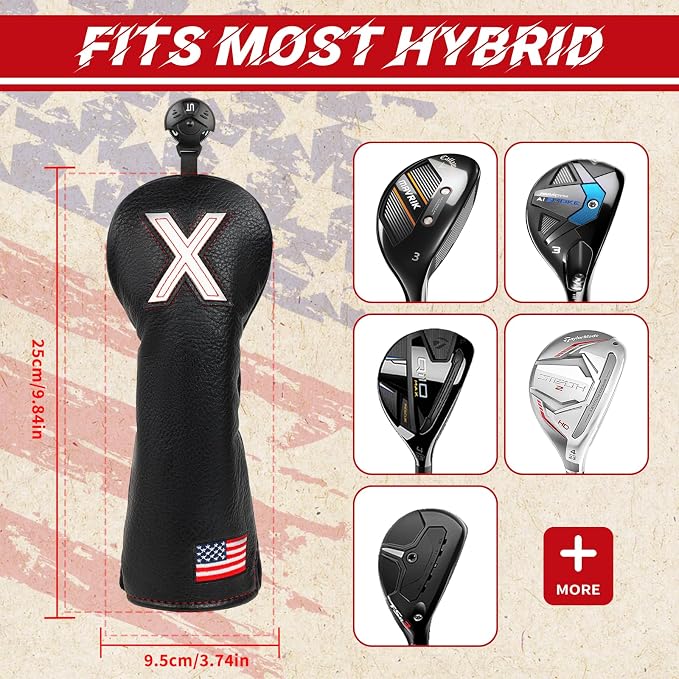 Golf Head Covers, American Flag Patriotism Golf Club Cover - Image 5