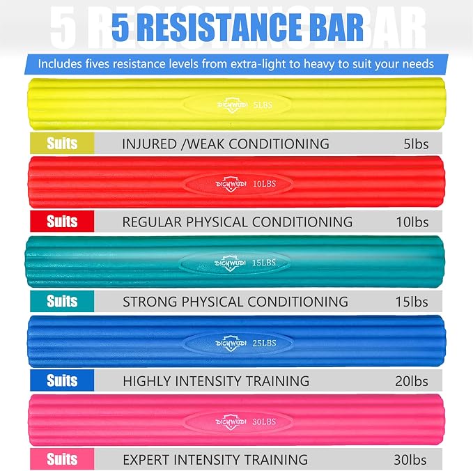 Flex Therapy Bar and Grip Strength Trainers set, Physical Therapy & Resistance - Image 3