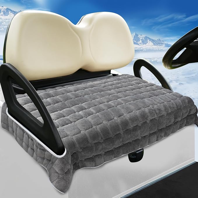 YOKYHOM Golf Cart Seat Covers, Supreme Comfort Golf Cart Seat Towel Blanket by ColorfulLifeCreations