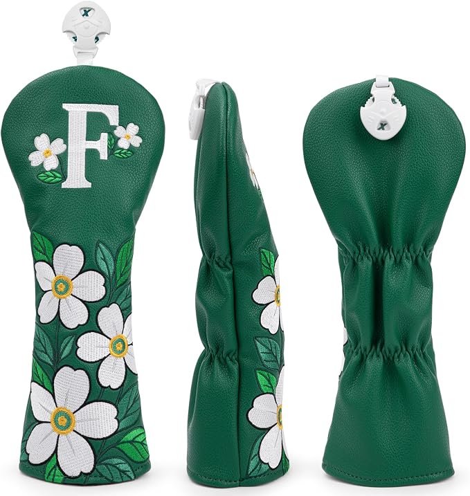 Golf Club Covers Driver Headcovers Fairway 3 Wood Headcover Hybrid Cover Faux - Image 2