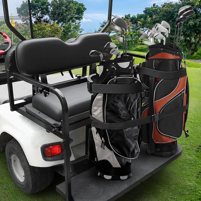 Golf Cart Rear Seat Bag Holder Bracket Attachment - Image 7