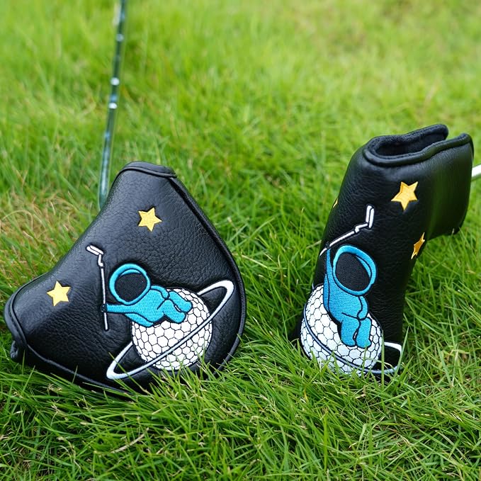 Astronaut Series Golf Headcovers, Synthetic Leather Golf Head Covers - Image 5