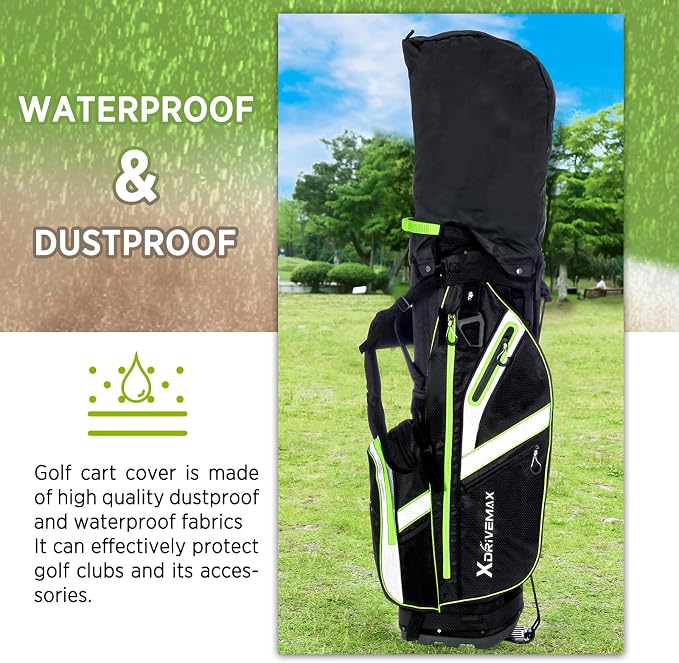 Golf Stand Bag, Lightweight Golf Bag - Image 5