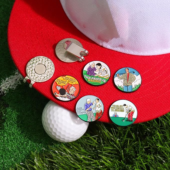 Magnetic Golf Ball Marker Clips, Funny Golf Ball Markers - Image 4