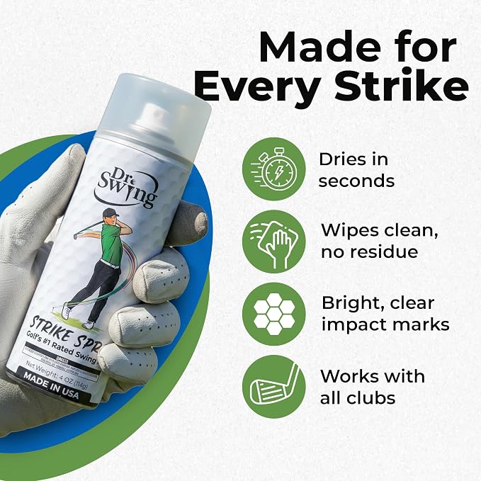 Dr. Swing Golf Impact Spray｜2 Pack｜ Club Spray - Image 6