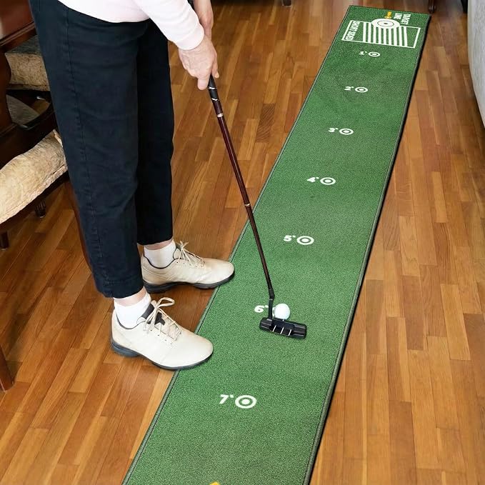 Golf Putting Mat Indoor & Outdoor Professional Golf Practice Putting Green Mat - Image 7