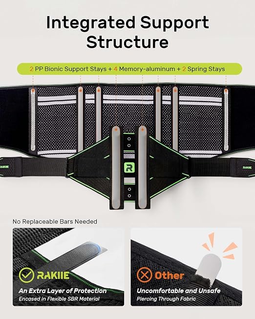 Back Brace for Lower Back, 8X Powerful Lumbar Support - Image 3