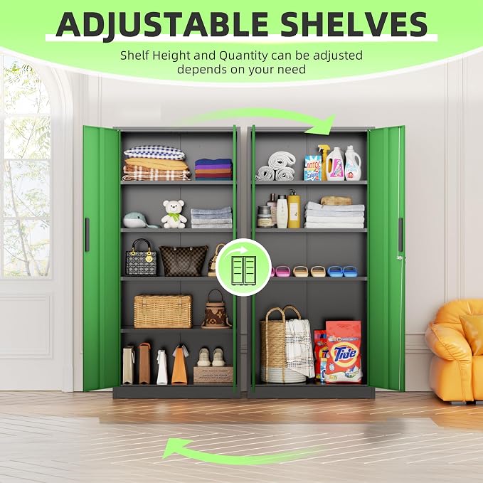 INTERGREAT Metal Storage Cabinet - Image 5