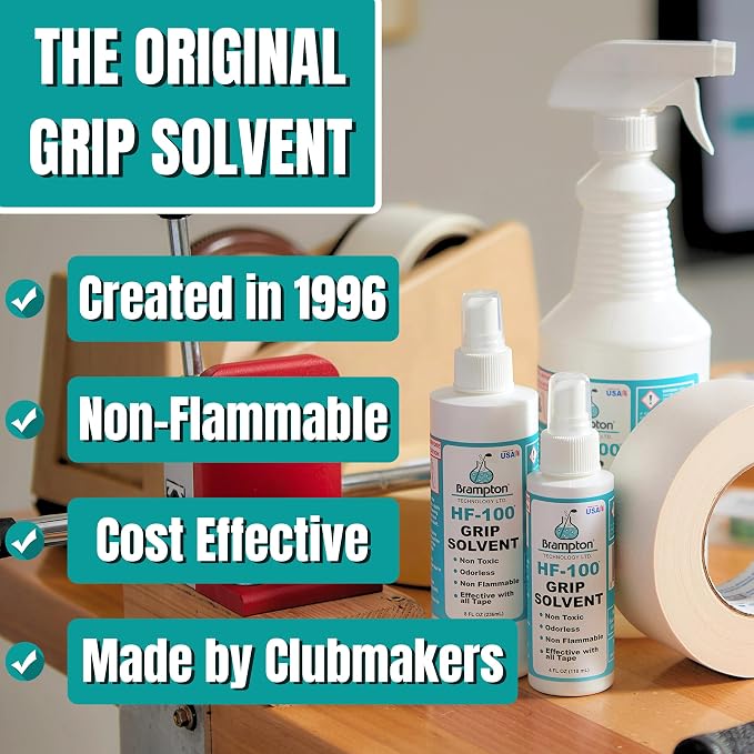 Brampton HF-100 Premium Golf Grip Solvent - Image 4