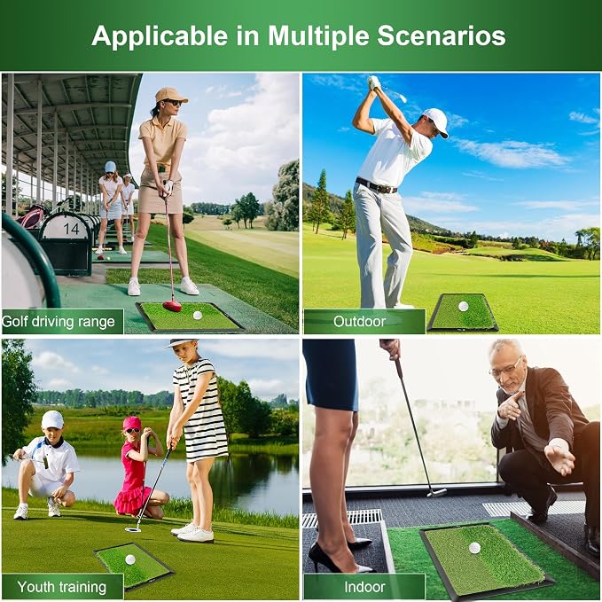 Dual-Turf Golf Hitting Mat - Image 7