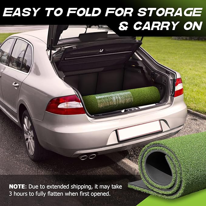 Bltend Golf Mat: 5x4ft & 5x5ft Heavy-Duty Golf Hitting Mats Practice - Image 3