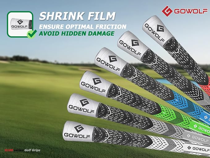 Gowolf Golf Grip Cord Rubber Multi-compound Golf Driver Irons Club Choose 13 - Image 6