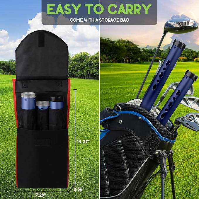 Golf Ball Retriever, Aluminum Alloy Picker Upper Tube, Golf Balls Shagger - Image 4