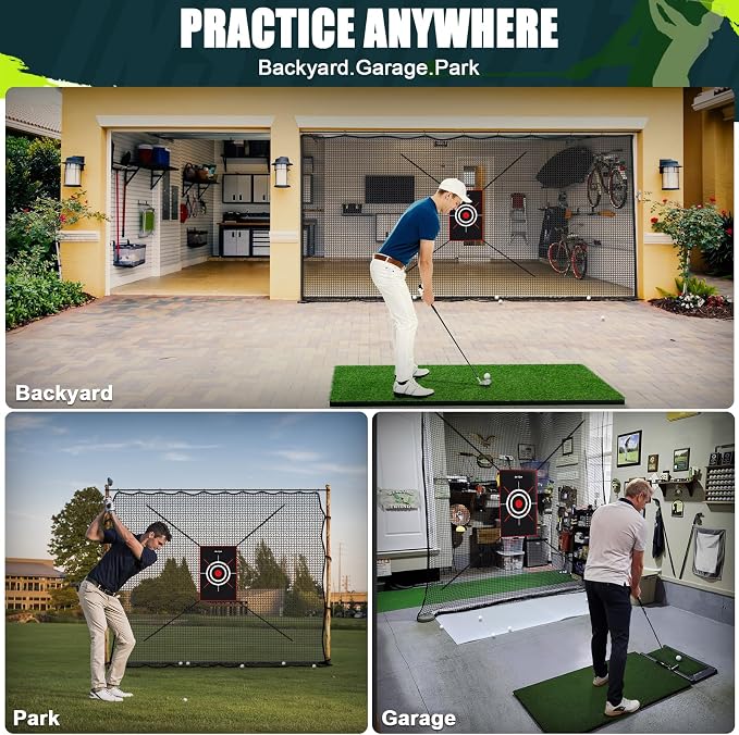 Golf Netting 7Ft, 20Ft Golf Practice Net - Image 3