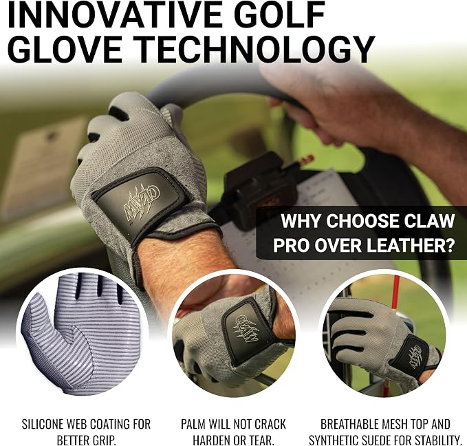 CaddyDaddy Claw PRO and Claw MAX Golf Gloves - Image 4