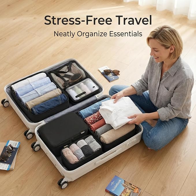 6 Set Compression Packing Cubes - Image 5
