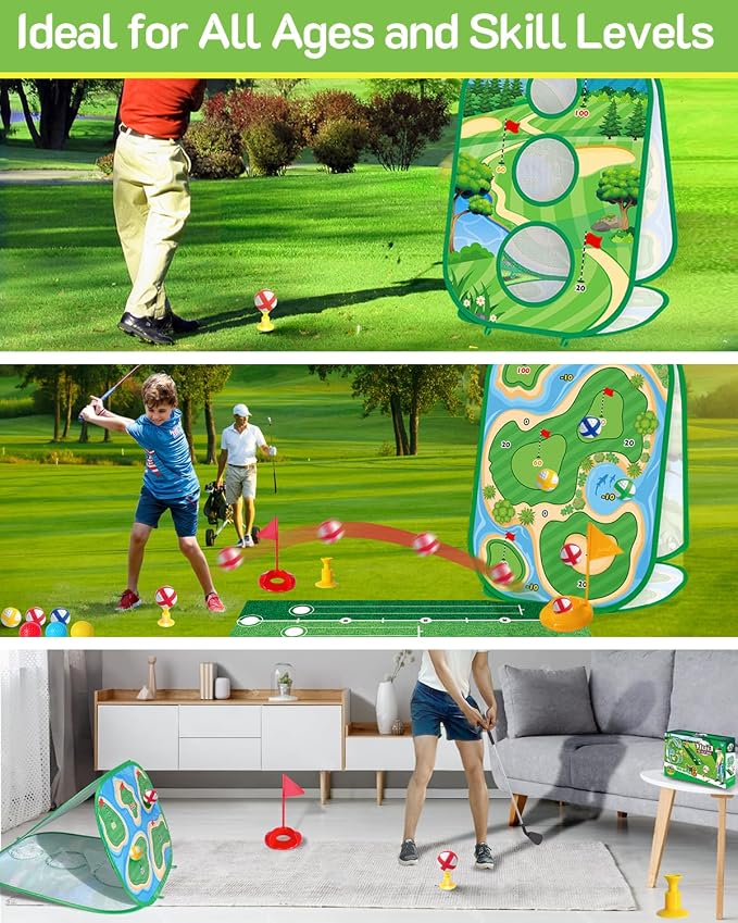 4-In-1 Kids Sticky Golf Games Set - Image 3
