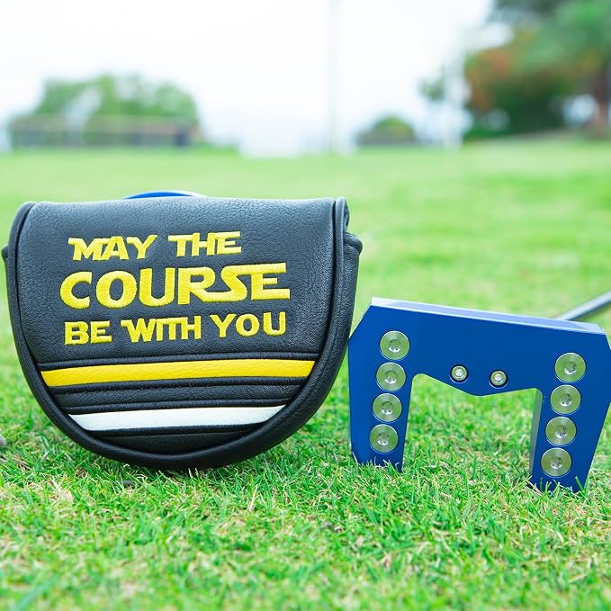 Golf Mallet Putter Cover, May The Course Be - Image 9