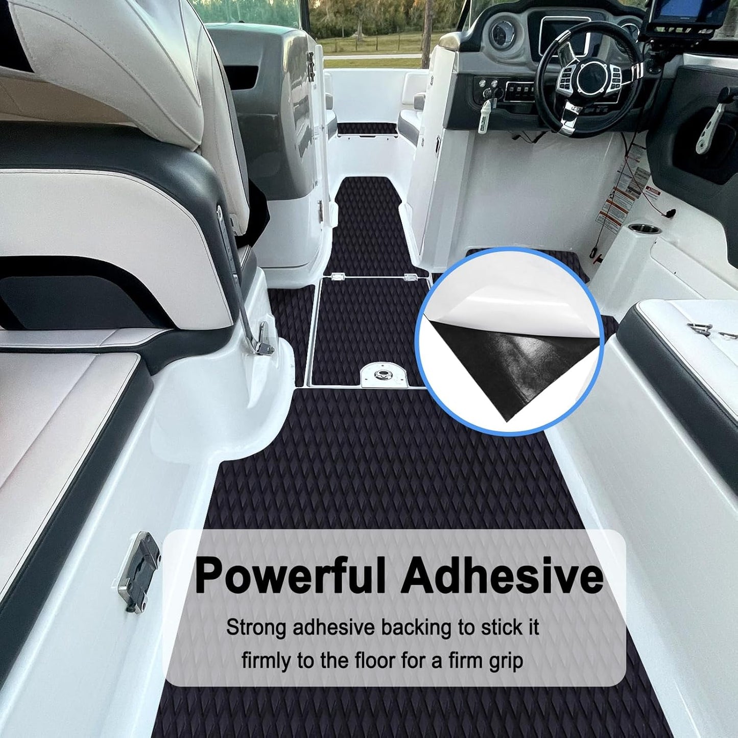 HZshark EVA Foam Boat Decking Sheet Universal DIY Surfboard Traction Pad Non-Slip Grip Mat Trimmable Sheet for Kayak RV Yacht Pool Skateboard Skimboard Step Green Yellow Orange Blue Dark Grey Black