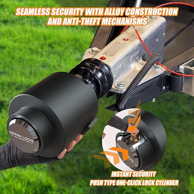 2" Heavy Duty Trailer Hitch Lock - Image 4