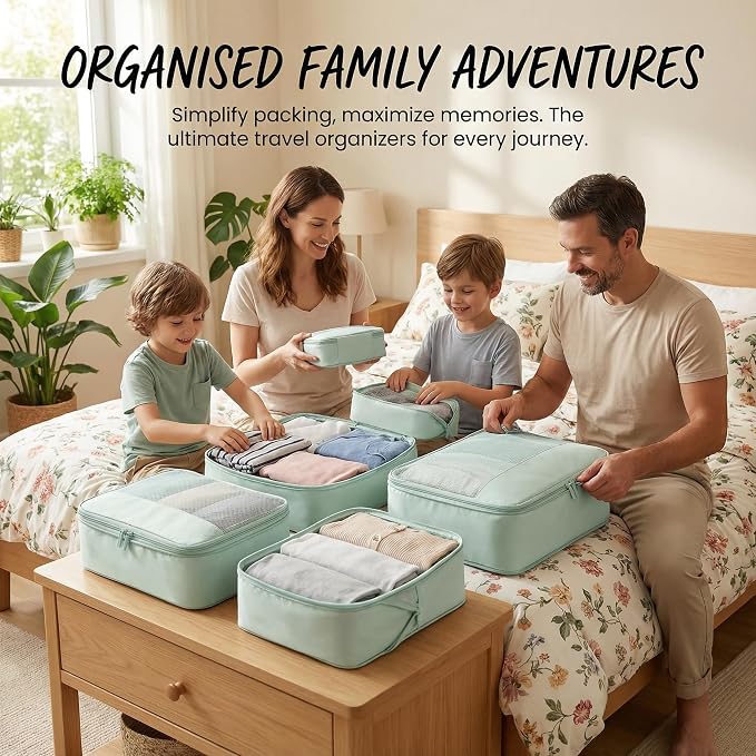 4 Piece Compression Packing Cubes - Image 9