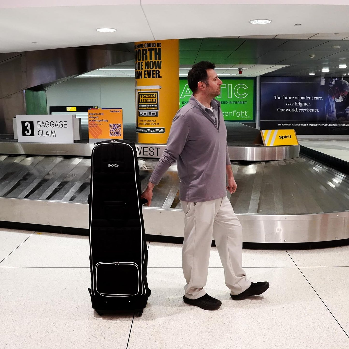 Izzo High Roller Golf Club Travel Cover