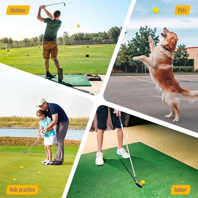 JAYA 24 Pack Foam Golf Practice Balls, Realistic Feel and Limited Flight - Image 7