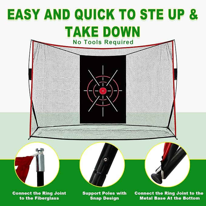 Thicker Heavy Duty Golf Practice Net - Image 5