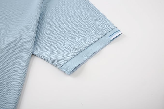 Alex Vando Mens Golf Shirt Moisture Wicking Performance & Polished Style Polo - Image 4