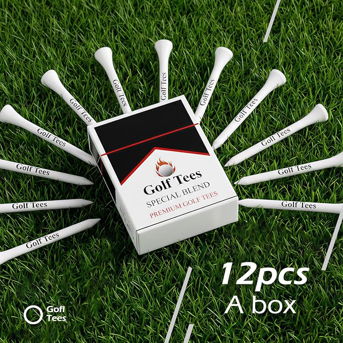 Premium Bamboo Golf Tee 83mm Tees | Golf Gifts - Image 6