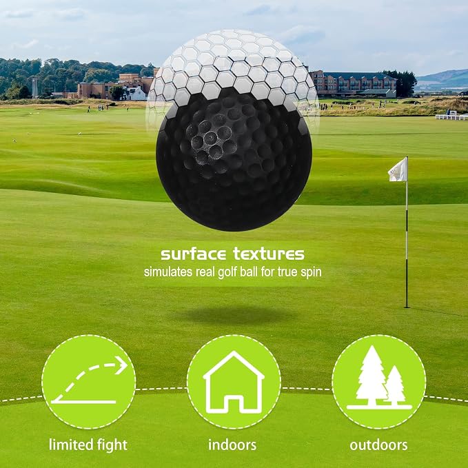 Yilloog 120 Pack Foam Golf Practice Balls Bulk, Soft Foam Balls - Image 3