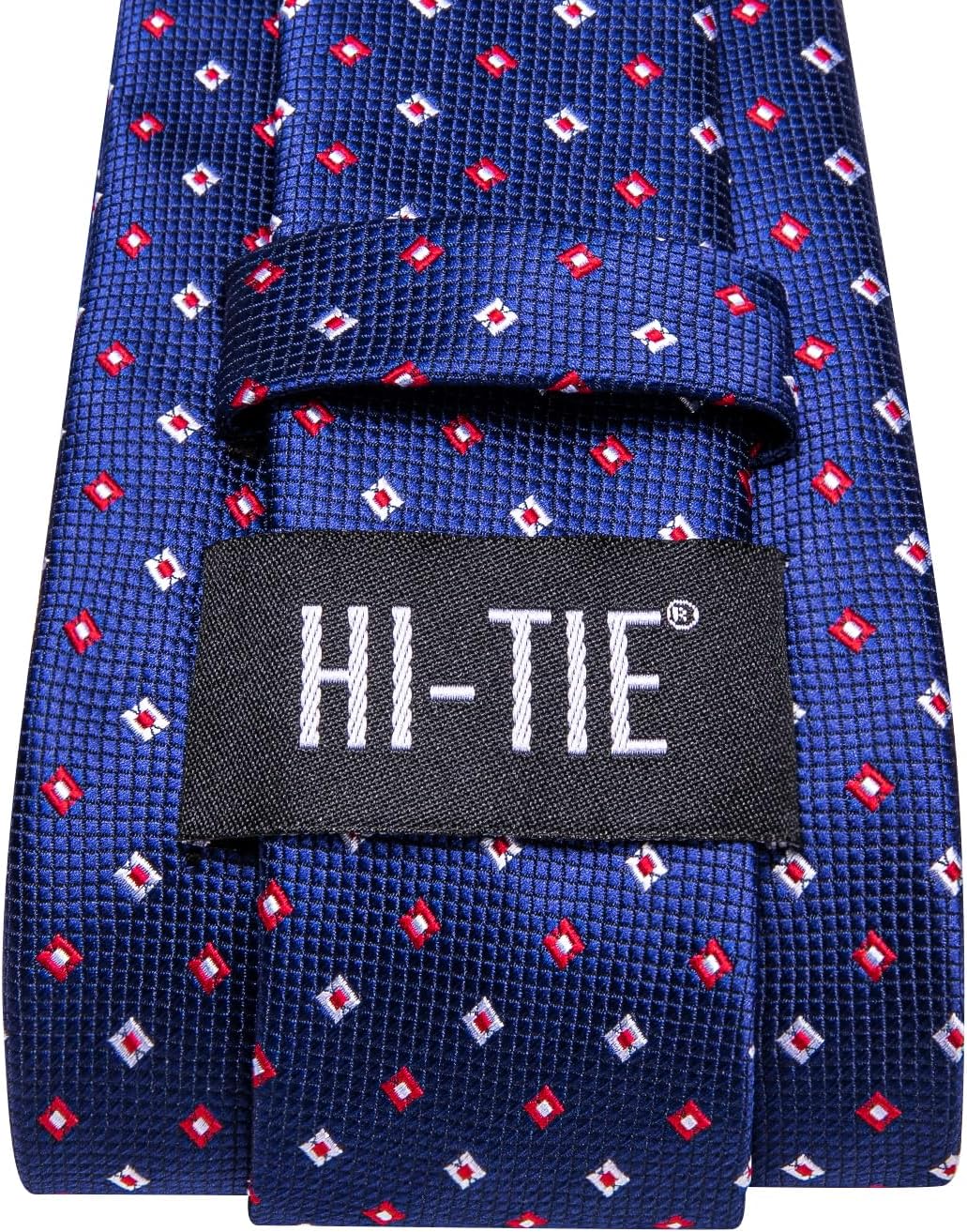 Hi-Tie Men 63inches Tie Set Extra Long Necktie Paisley Tie Pocket Suqare Cufflinks Big and Tall Men Tie