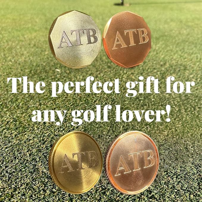 Personalized Golf Ball Marker Set of 2 - Image 4