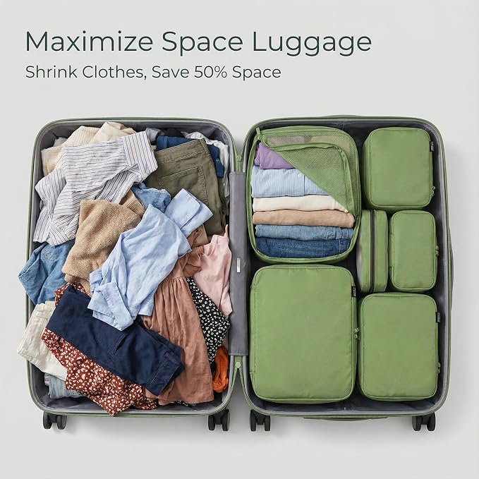 6 Set Compression Packing Cubes - Image 6