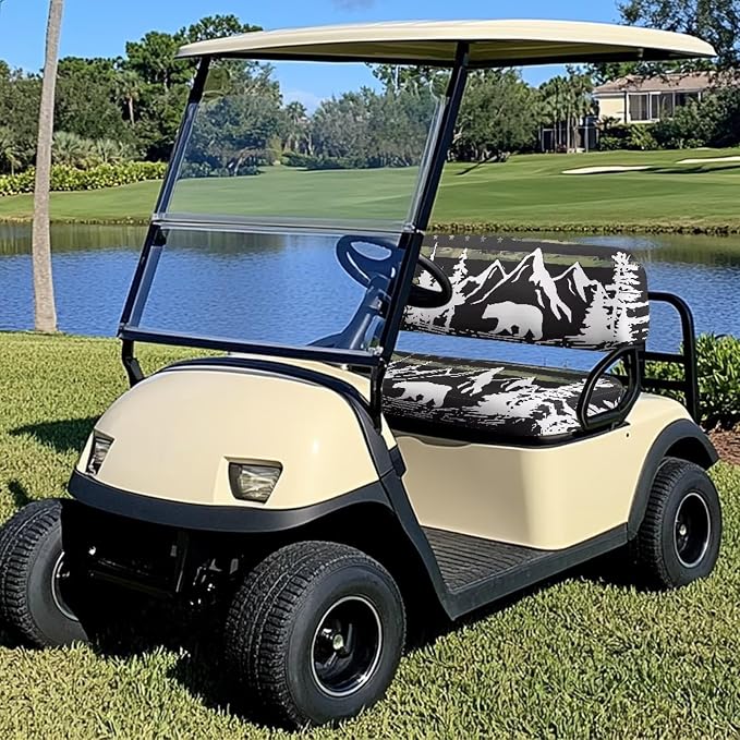 Golf Cart Seat Covers, Universal Fit & Nonskid Bottom Fits - Image 3