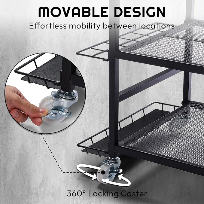A11N SPORTS Golf Bag Stand for Garage - Image 4