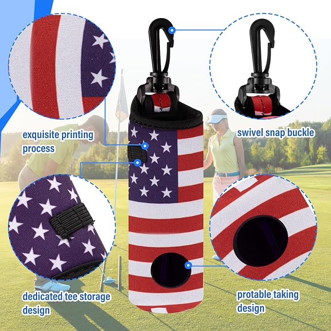 Liliful 12 Pcs Golf Accessories Kit, Include Golf Ball Bag - Image 7