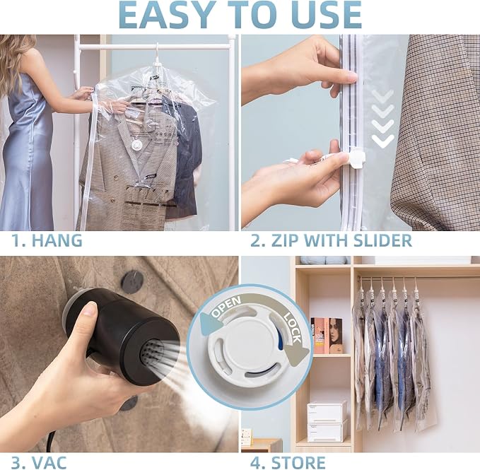 Hanging Vacuum Storage Bags - Image 5