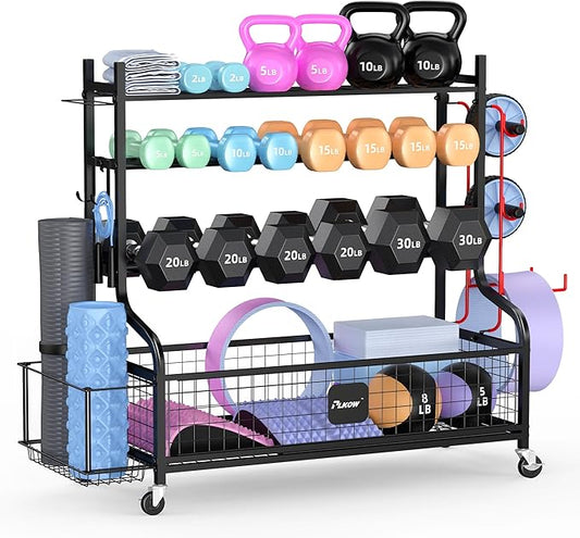 PLKOW Dumbbell Rack, Weight Rack by PLKOW