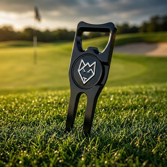 Wolf Golf Towels Divot Repair Tool | 6-in-1 Premium Divot Tool - Image 7