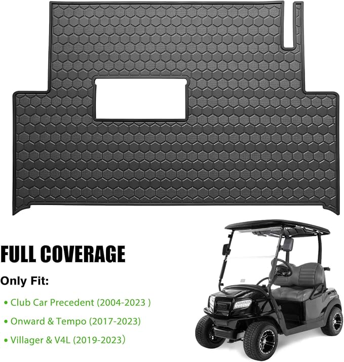 Club Car Precedent Golf Cart Full Coverage Floor Liner Mat, Fits Club Car - Image 2