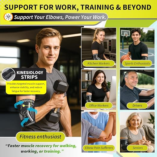 BLITZU Elbow Compression Sleeve - Image 3