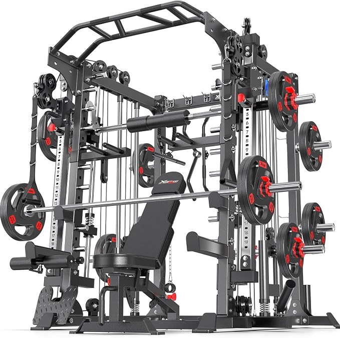 Smith Machine，Multi-Function Squat Rack Power Cage by Specializedfitnessequipment