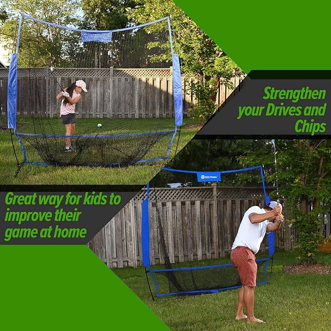 Golf Practice Hitting Net, Indoor Garage or Outdoor Backyard Driving Heavy Duty - Image 2