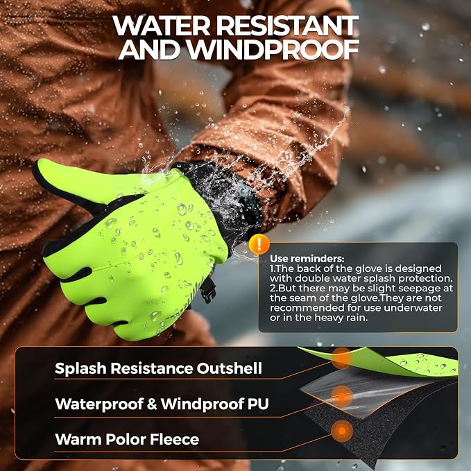 rivmount Winter Gloves Women Men - Image 4