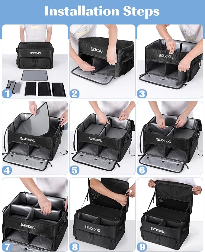 Golf Trunk Organizer, Waterproof Car Golf Locker - Image 6