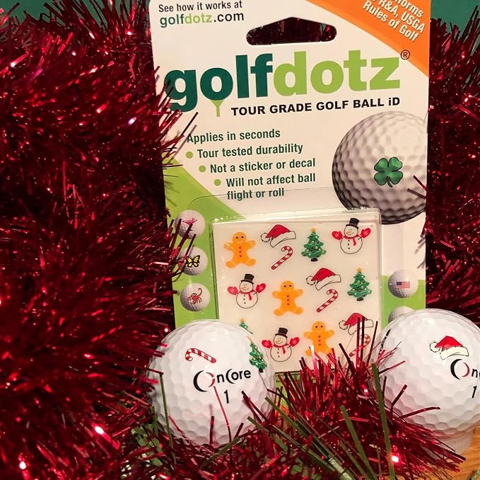 Golfdotz - USGA Rule Conforming Golf Ball Markers, Golf Ball Stickers - Image 3