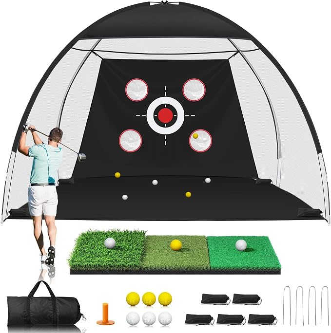Golf Net, 10x7FT Golf Practice Net by Unknown