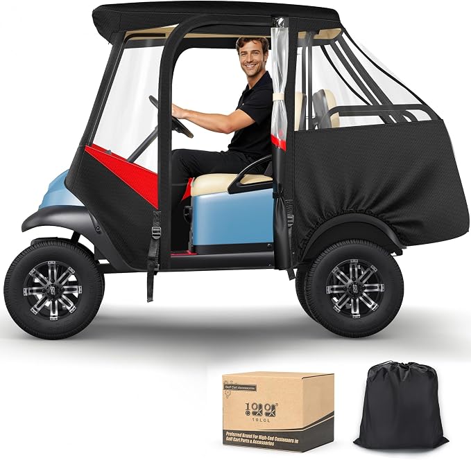 10L0L Golf Cart 4 Passenger Enclosure by 10L0L